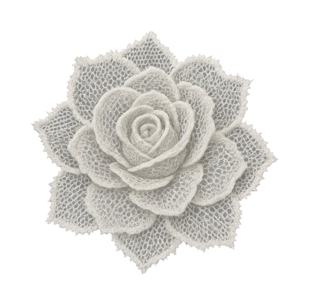 haft na tkaninie, delikatne wzory